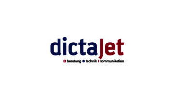 Logo DictaJet Logo DictaJet